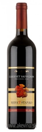 Mrva & Stanko - Cabernet Sauvignon (Jasová), neskorý zber, suché