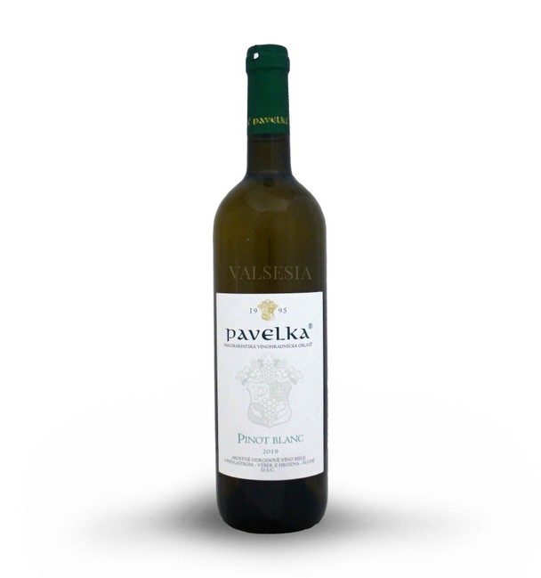 Pavelka - Pinot blanc 2021 suché *Top 100 wine from Slovakia, by Slovak National Collection of Wine*  